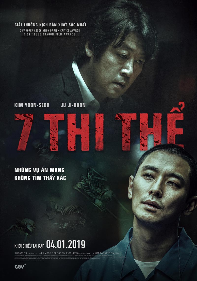 7 thi the trailer poster b68d35 Phim về vụ án 7 Thi Thể chấn động ở Hàn đạt ngôi vương về doanh thu phòng vé